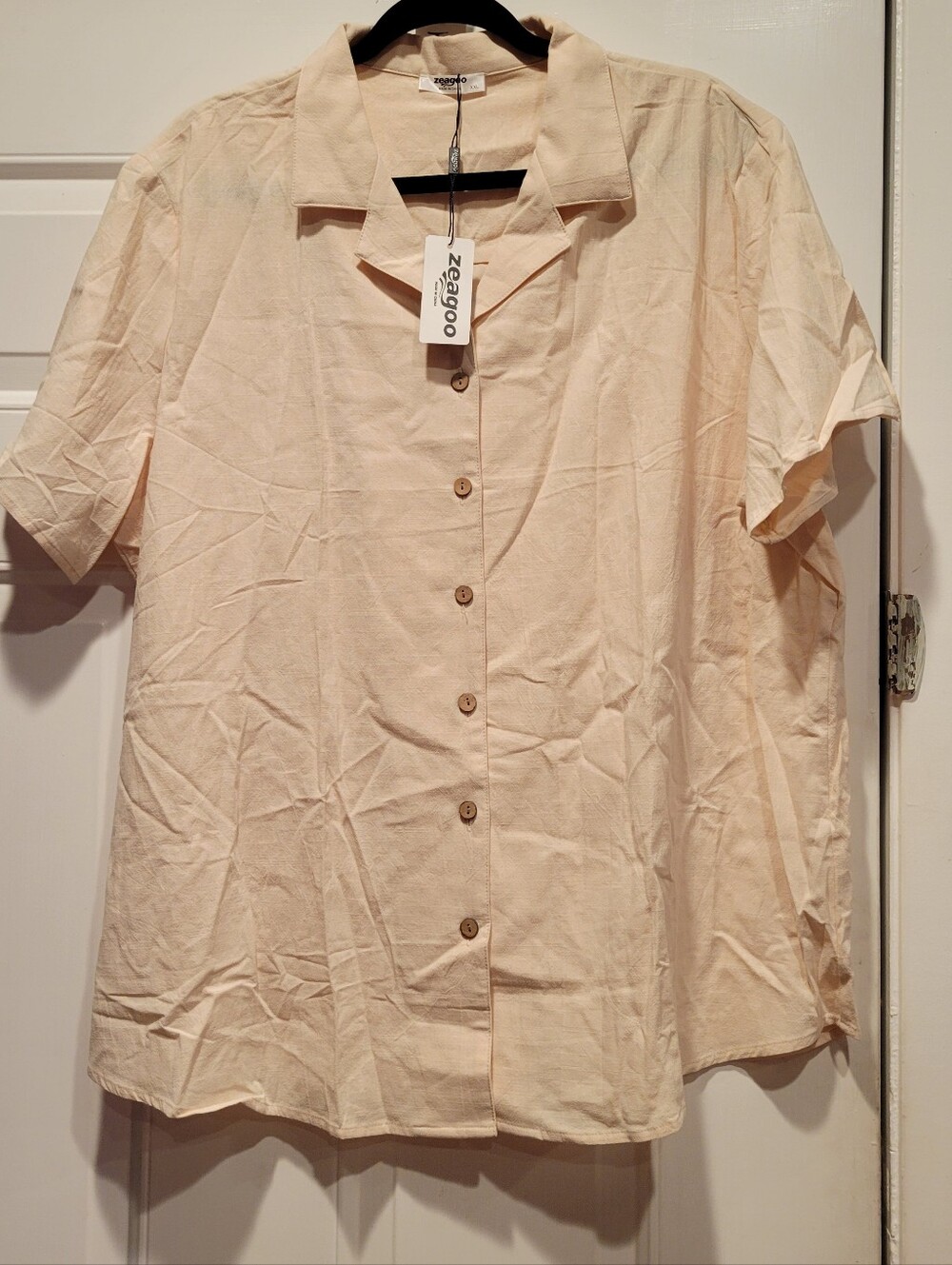 Zeagoo Short Sleeve Shirt And Shorts Set